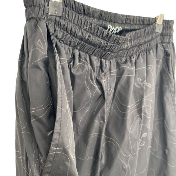 Rip N Dip Lord Nermal Cat Cargo Track Pants Black Drawstring Joggers Size Small - Picture 7 of 11